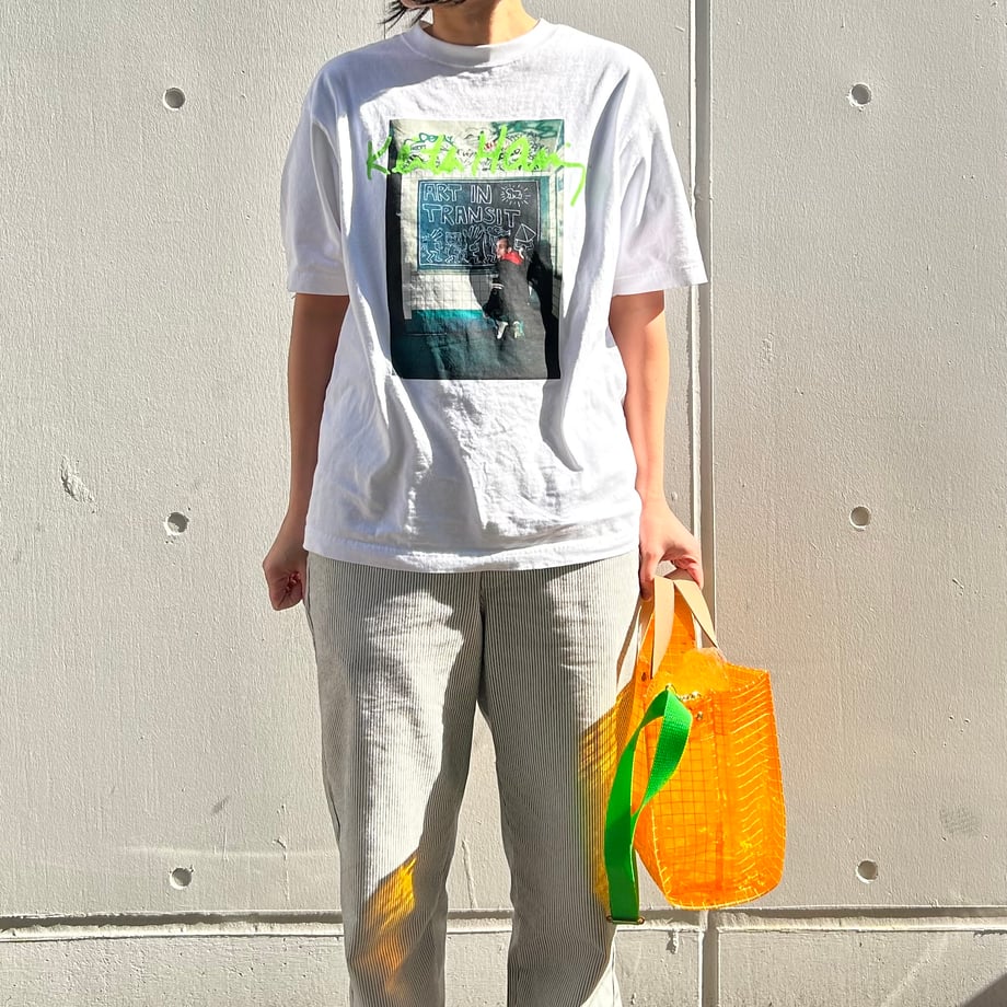 "Clear Bag" Industrial Materials(Tanned Leather)Tote M