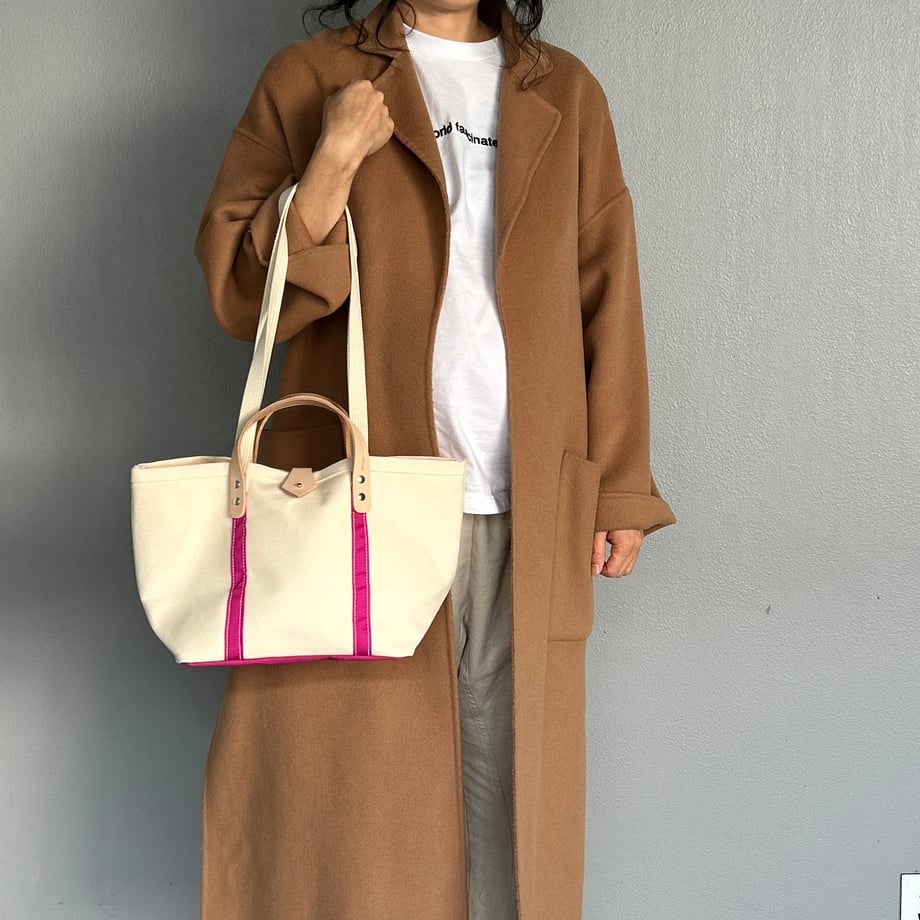 <販売終了>Grocery Bag(Tote M) FUCHSIA PINKPINK