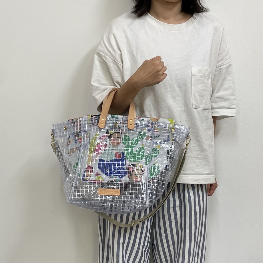 "Clear Bag" Industrial Materials(Tanned Leather)/SQL