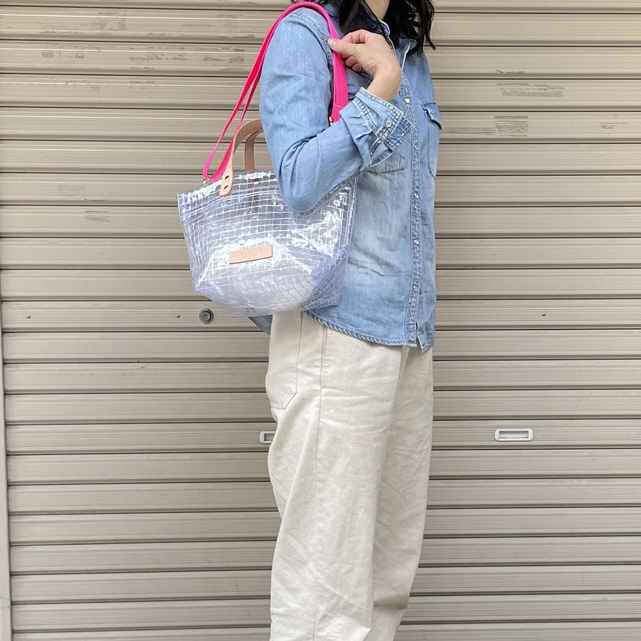 "Clear Bag" Industrial Materials(Tanned Leather)/WM