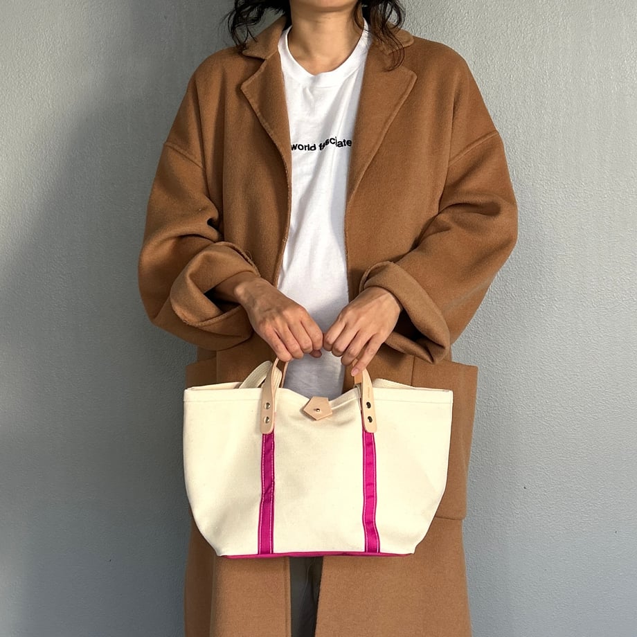 <販売終了>Grocery Bag(Tote M) FUCHSIA PINKPINK