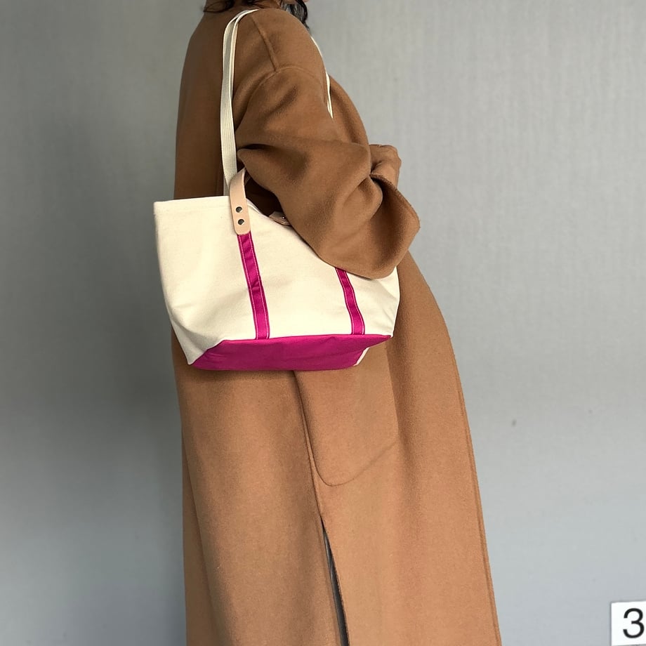 <販売終了>Grocery Bag(Tote M) FUCHSIA PINKPINK