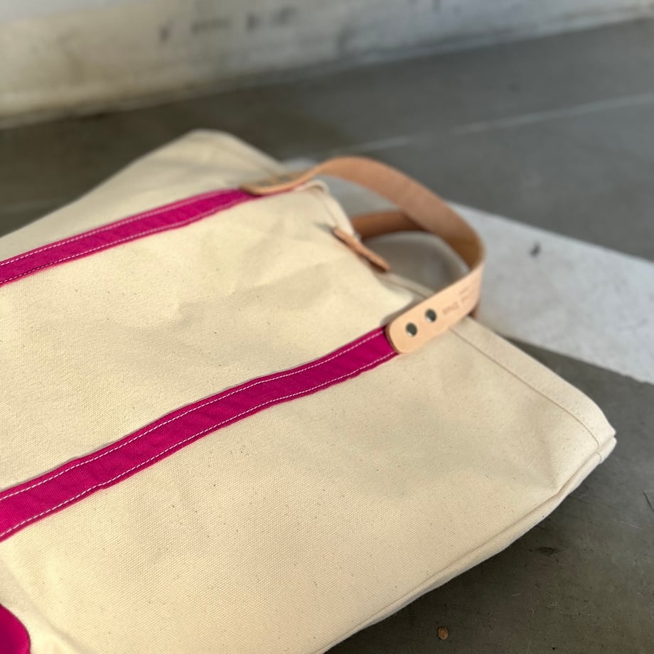 <Sold Out>Grocery Bag (Tote L) FUCHSIA PINKPINK