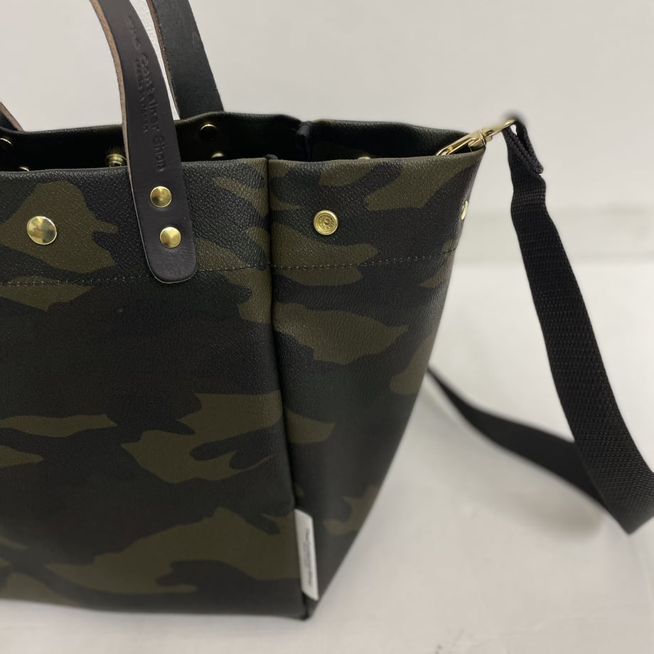 Lightweight and easy to wipe Coated PVC (SQ) BLACK Camouflage