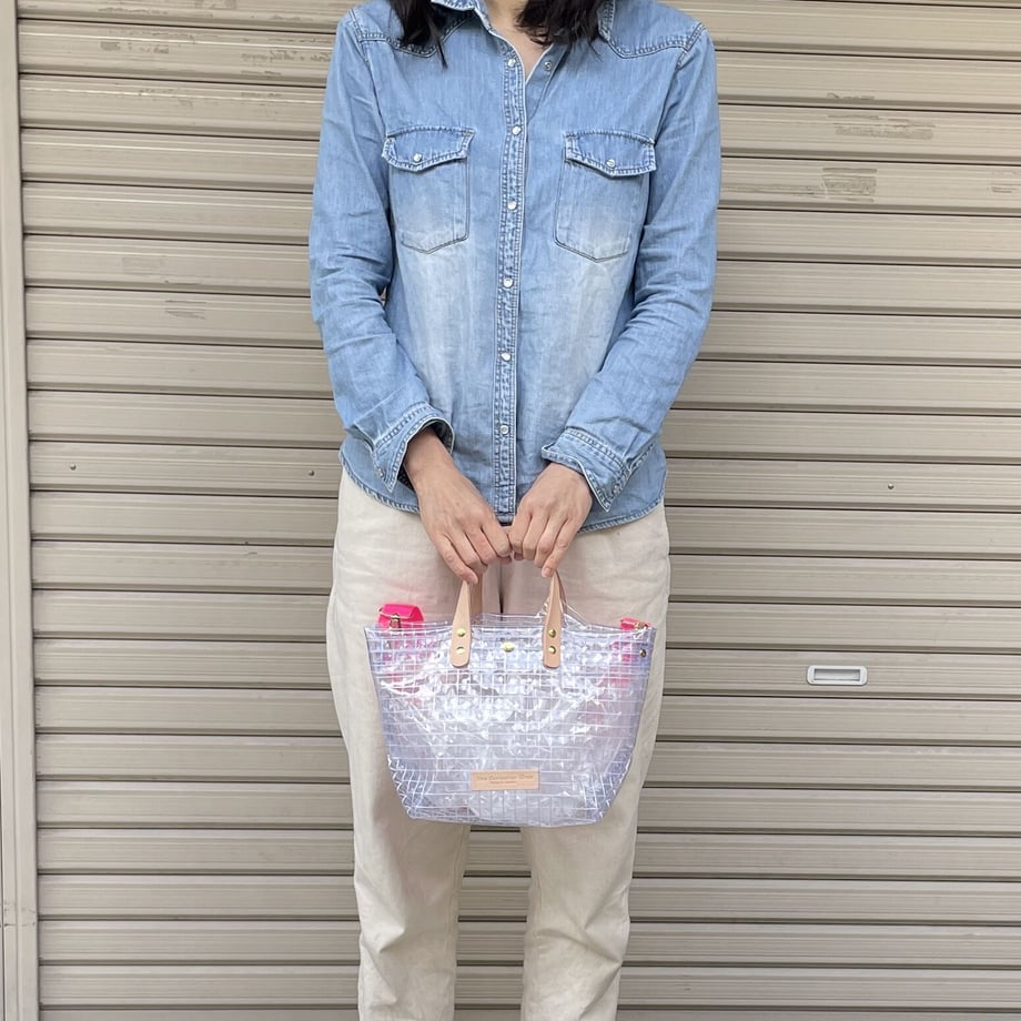 "Clear Bag" Industrial Materials(Tanned Leather)/WM