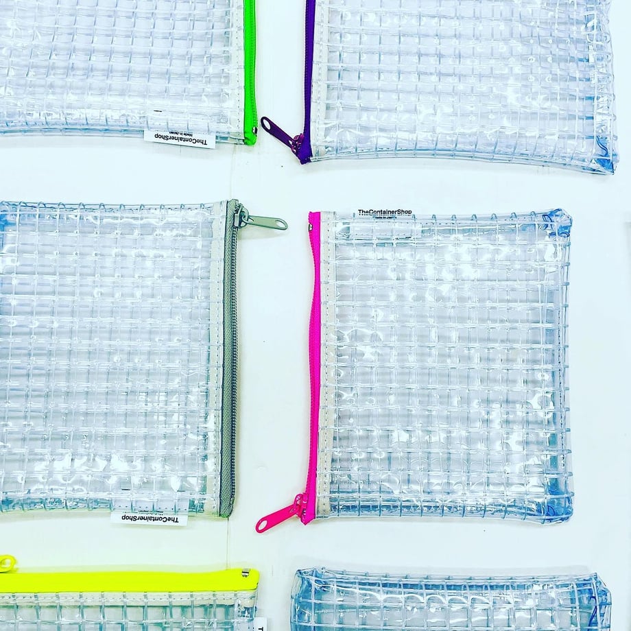"Clear Pouch" Industrial Materials( M)