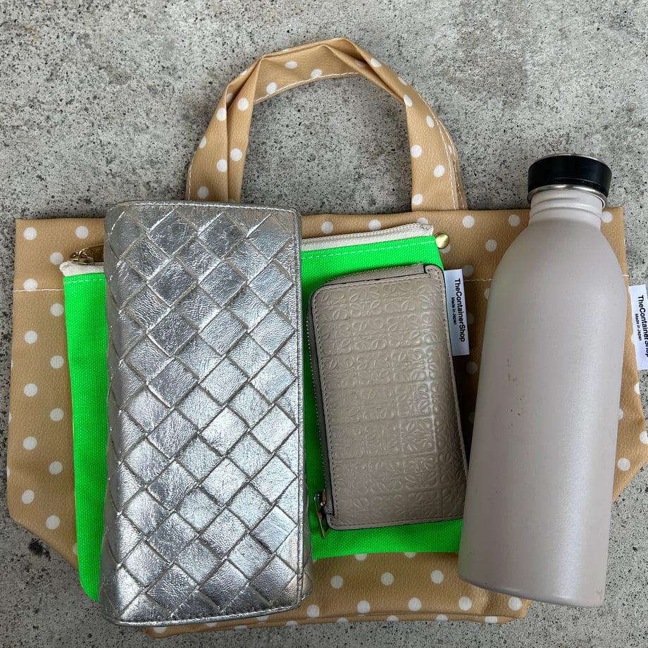 Until July 31st <Dot Print> (1 bag, 2 pouches)
