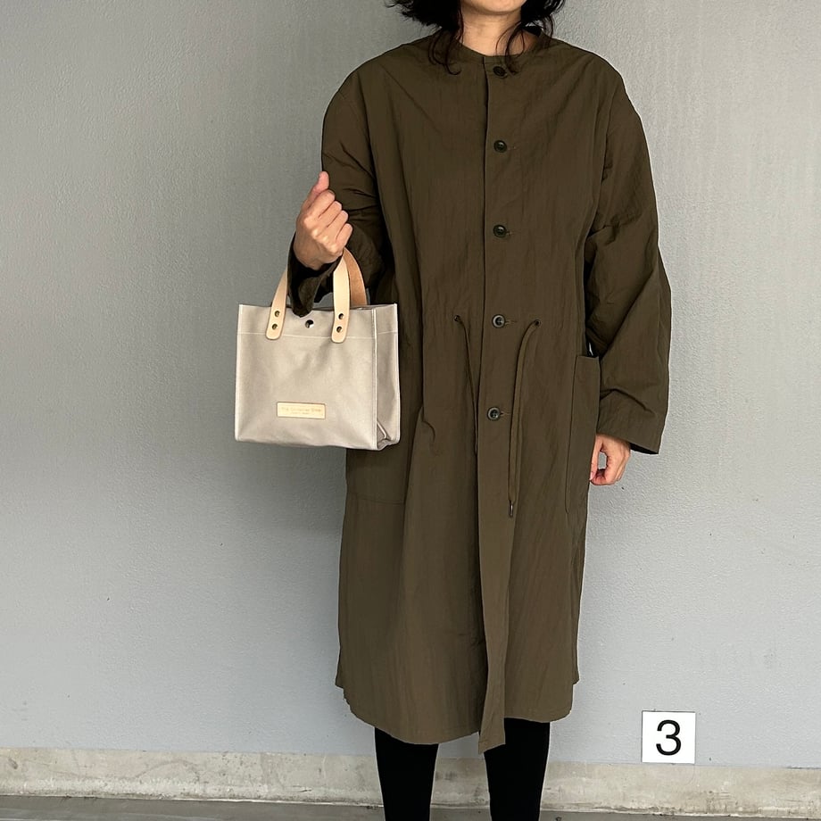 「軽くて拭ける」Coated PVC(レクタングル S)SILVER GREY