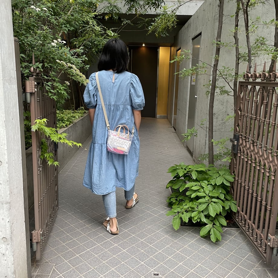 "Clear Bag" Industrial Materials(Tanned Leather)/WS