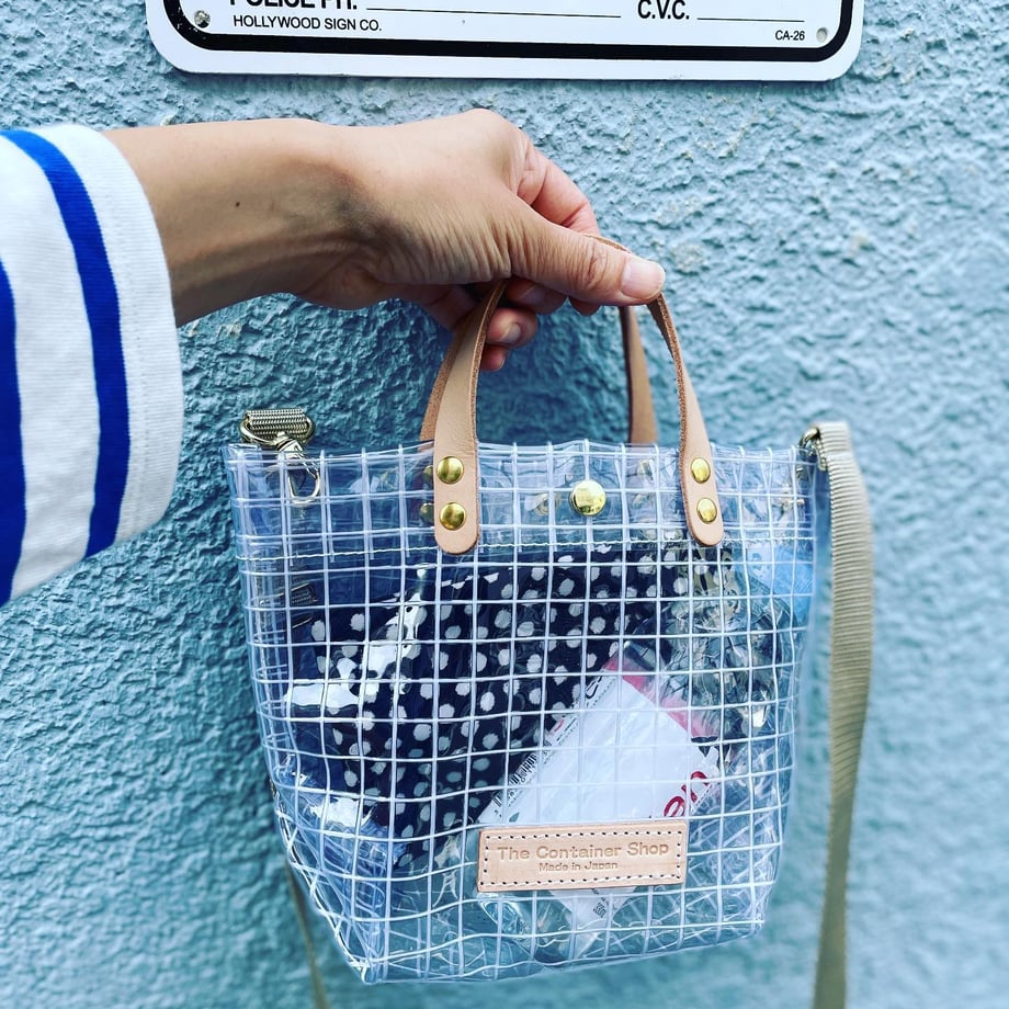 "Clear Bag" Industrial Materials(Tanned Leather)/WS