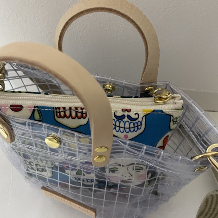 "Clear Bag" Industrial Materials(Tanned Leather)/WS