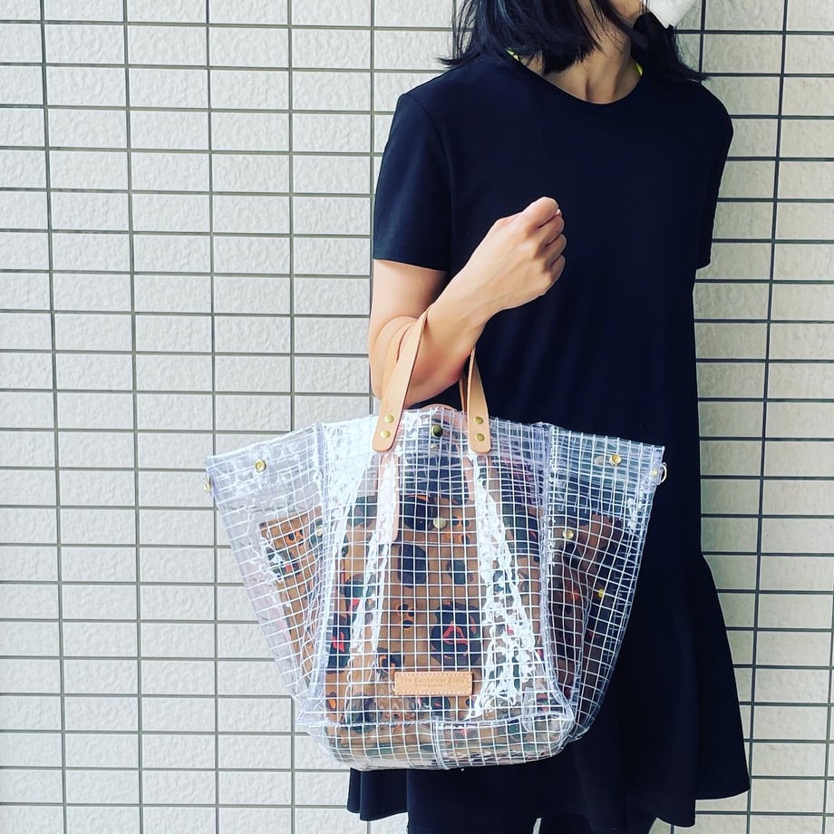 "Clear Bag" Industrial Materials(Tanned Leather)/SQL