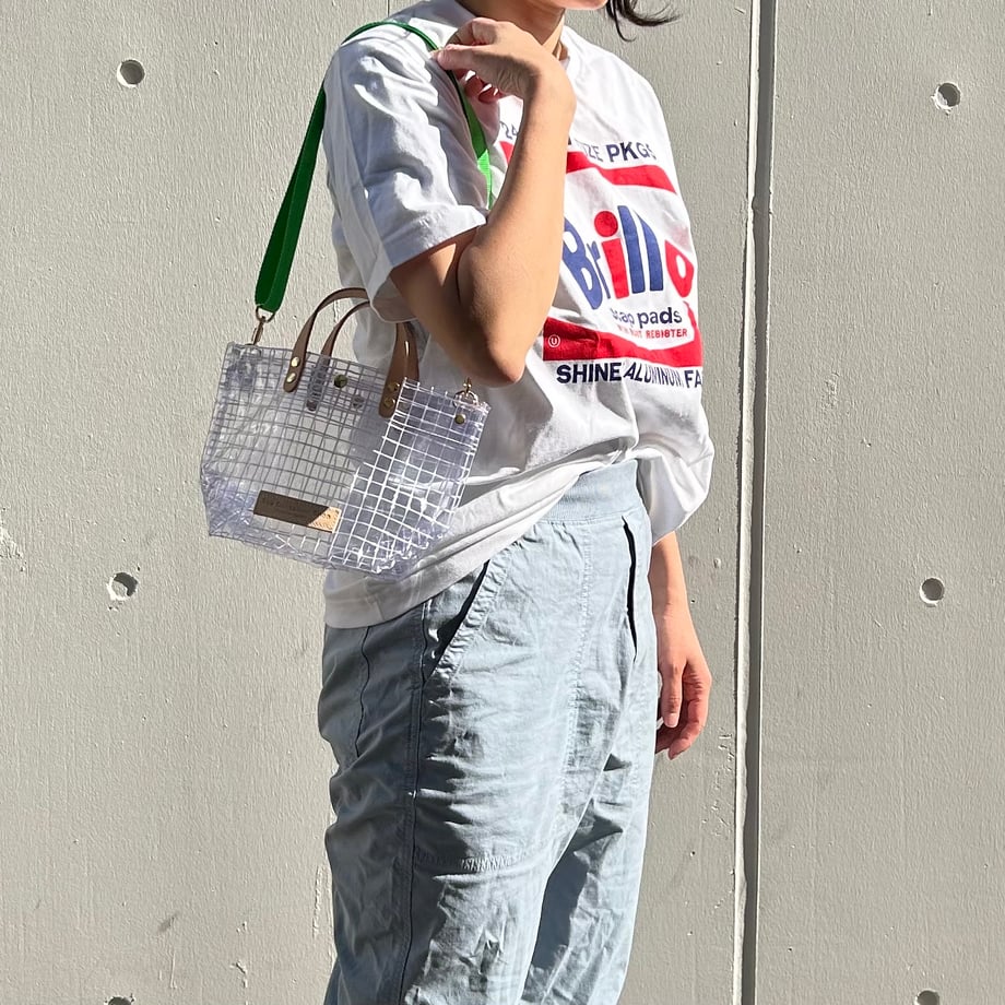 "Clear Bag" Industrial Materials(Tanned Leather)/WS