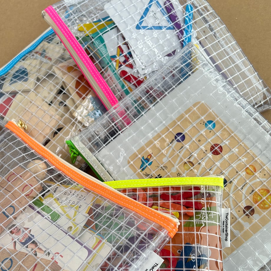 "Clear Pouch" Industrial Materials( L) Piping