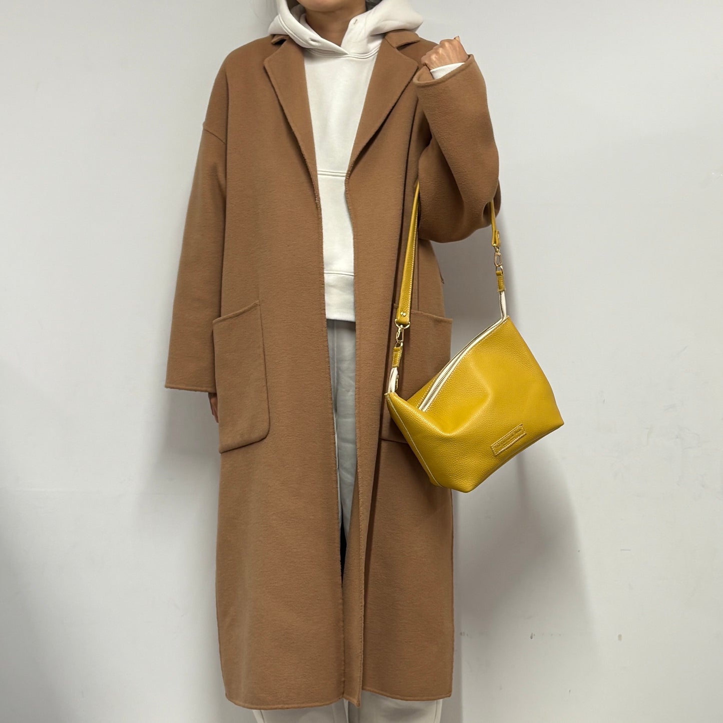 Cow Leather　3ways（Sholder Bag M) Curry