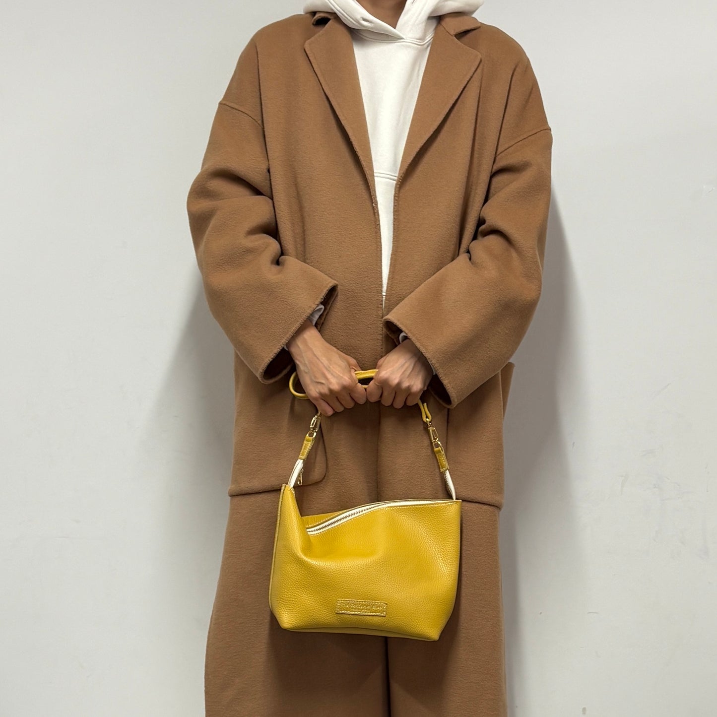 Cow Leather　3ways（Sholder Bag M) Curry