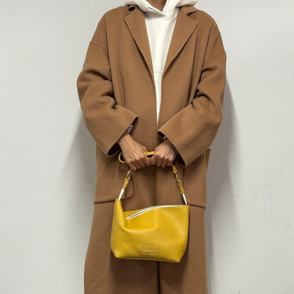 Cow Leather　3ways（Sholder Bag M) Curry