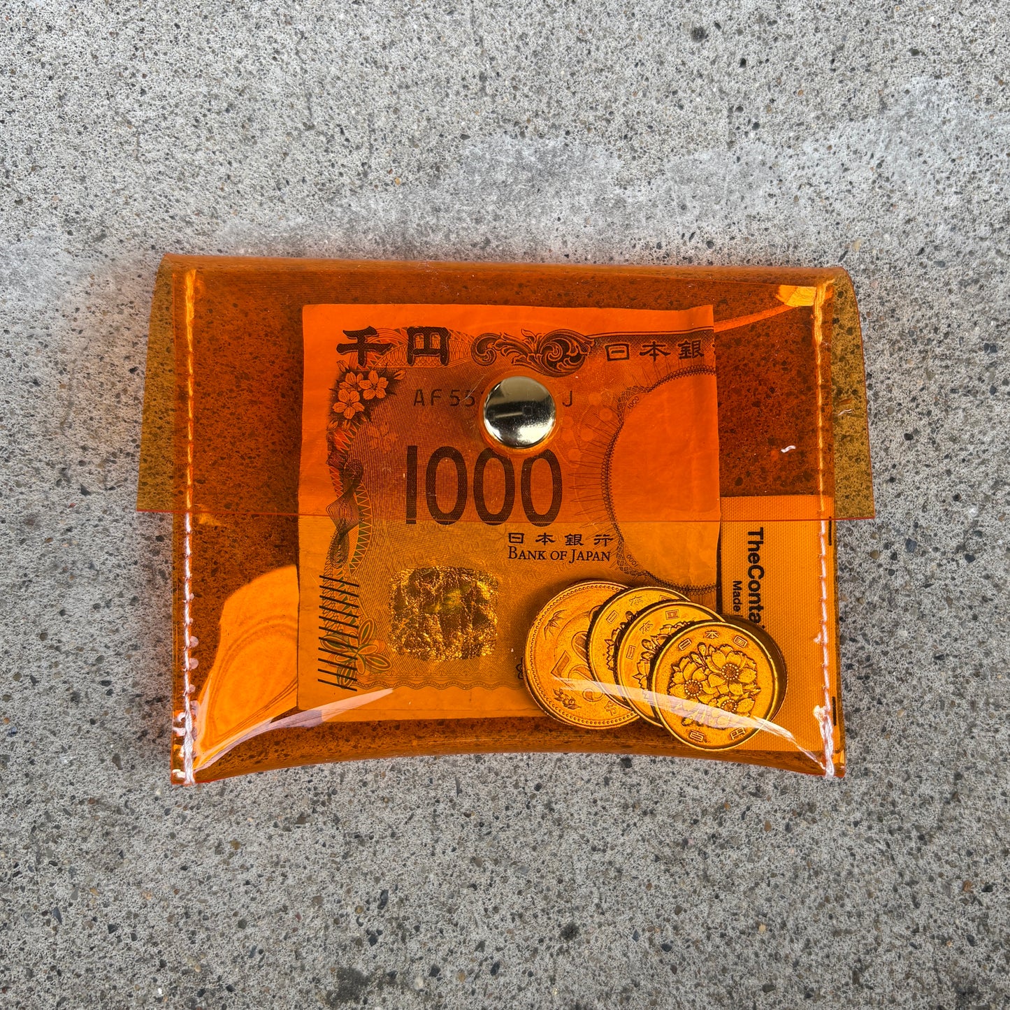 New colors available! Shipping mid-June. Colored PVC (MINI WALLET)