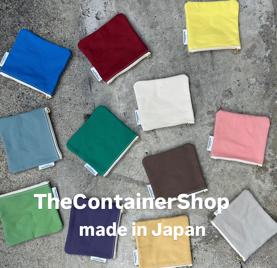 残２セット(50％OFF)　スタンダードカラーポーチ（２点セット）