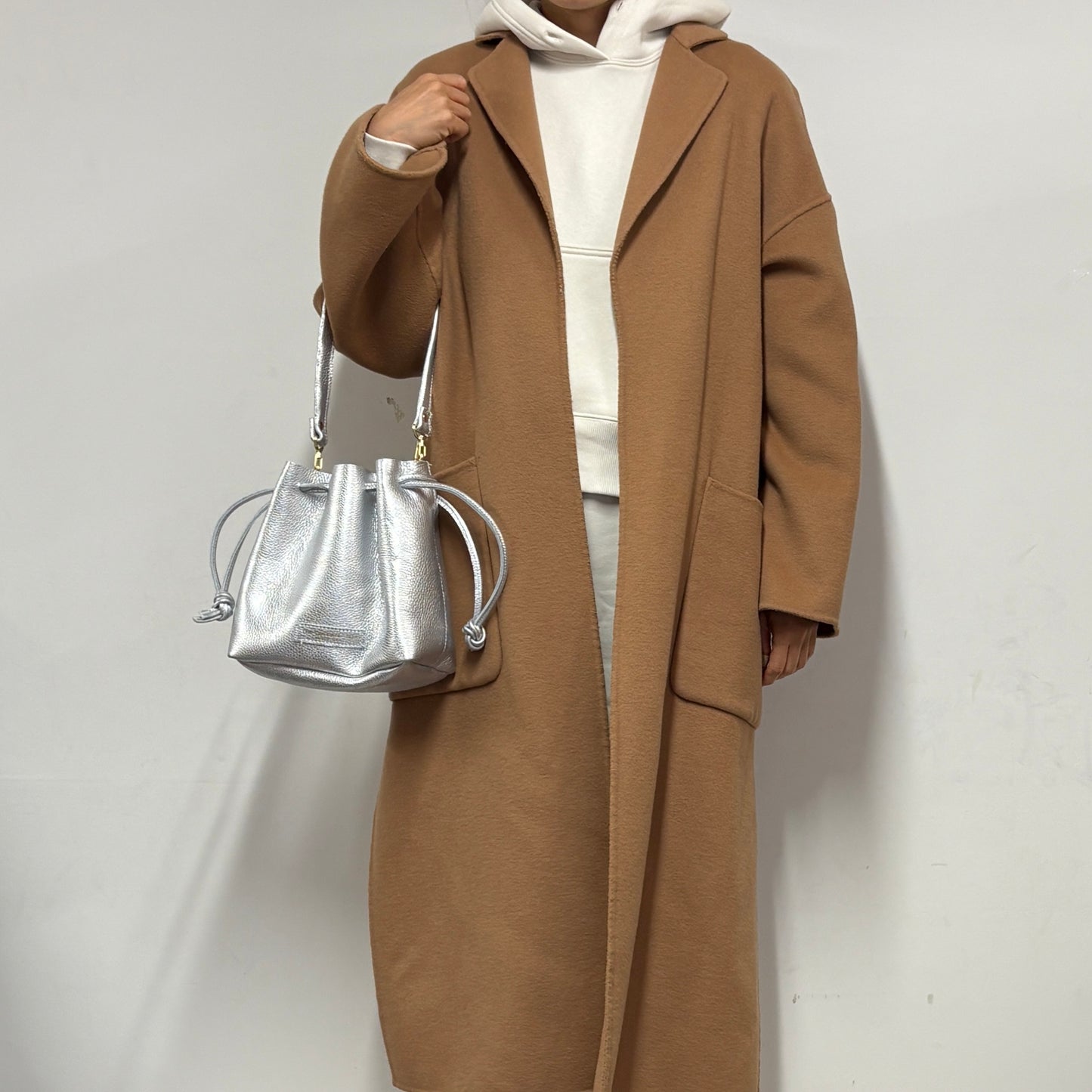 Cow Leather（Kinchaku）ARGENTO