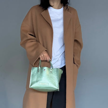 カラーが選べる「レザーボックス」（バッグ2点）コインケースおまけ付き