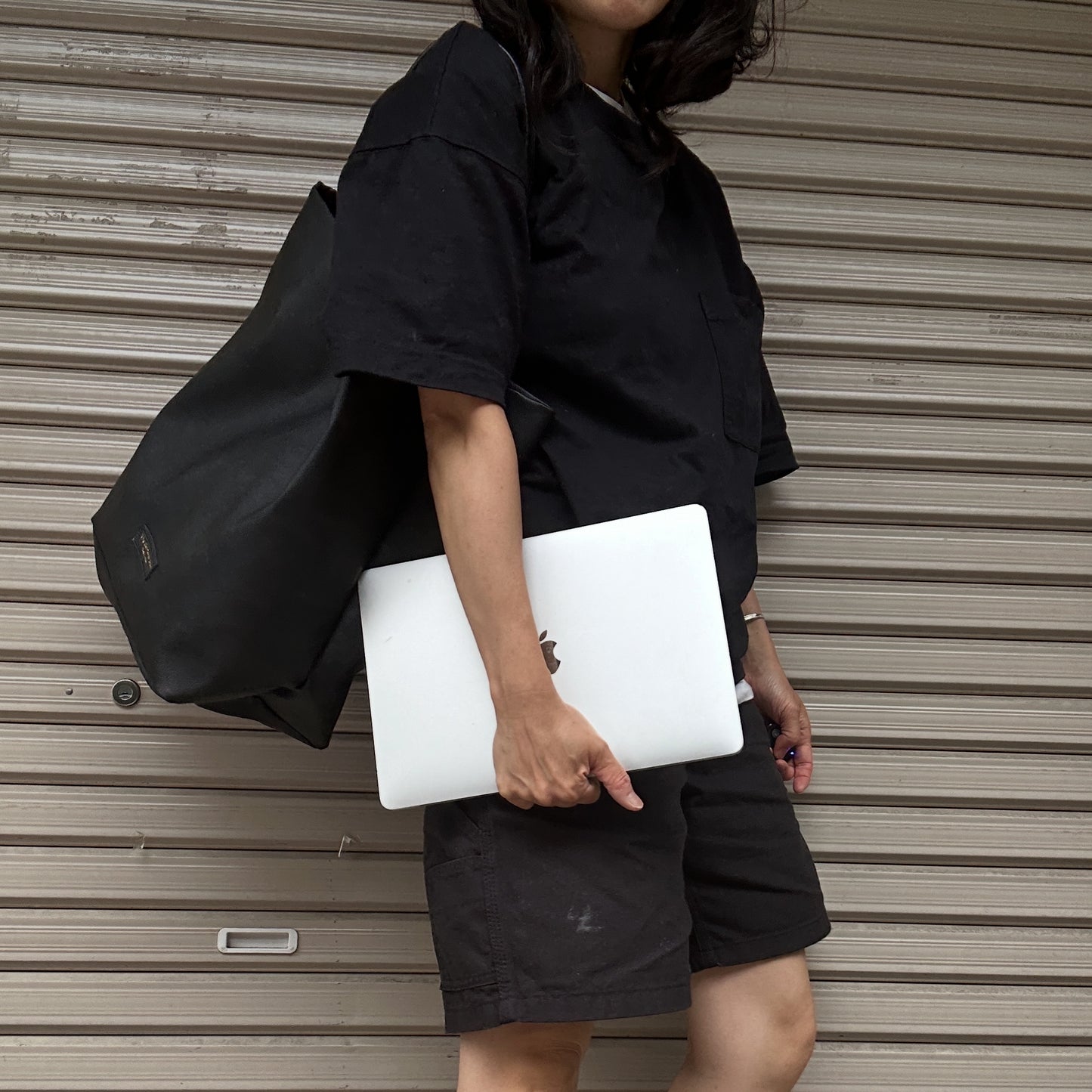 「軽くて拭ける」Coated PVC Camouflage（Shoulder BAG)