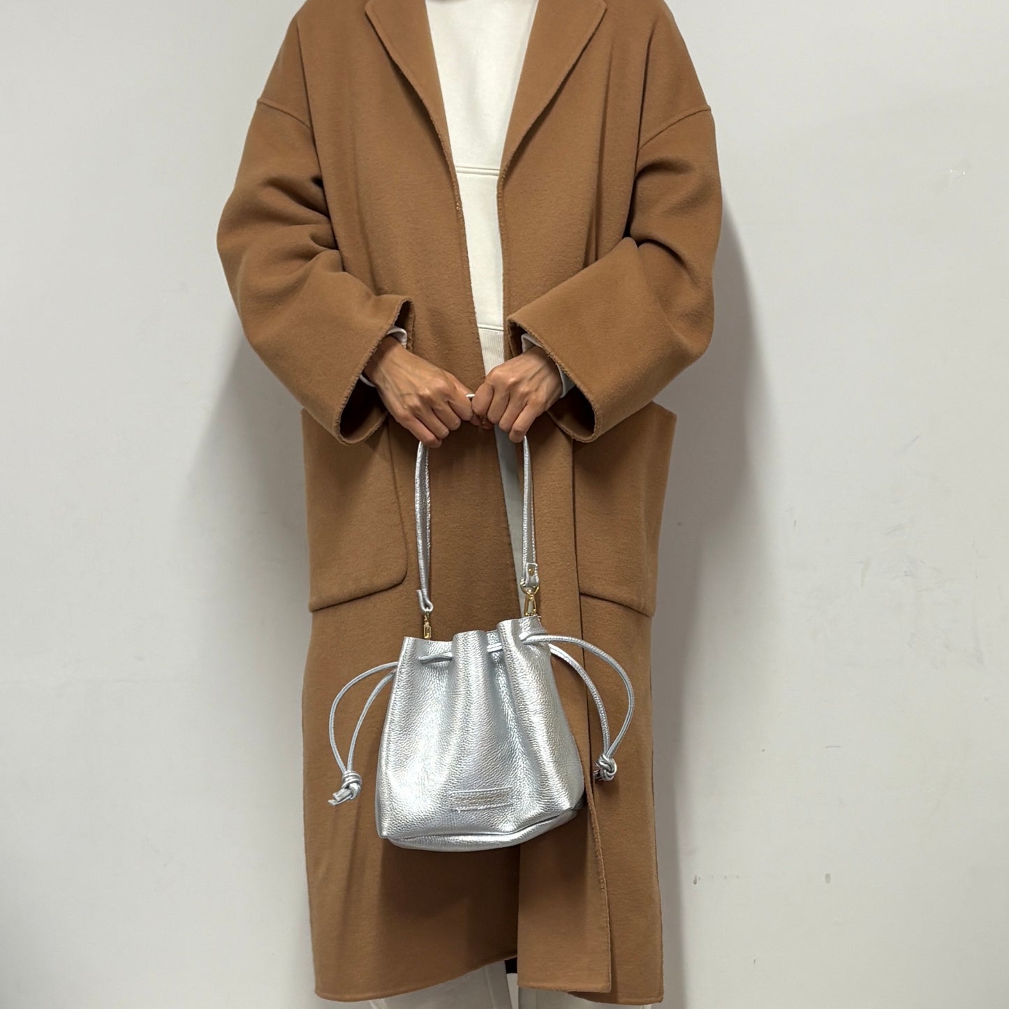 Cow Leather（Kinchaku）ARGENTO