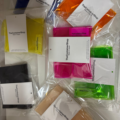 New colors available! Shipping mid-June. Colored PVC (MINI WALLET)