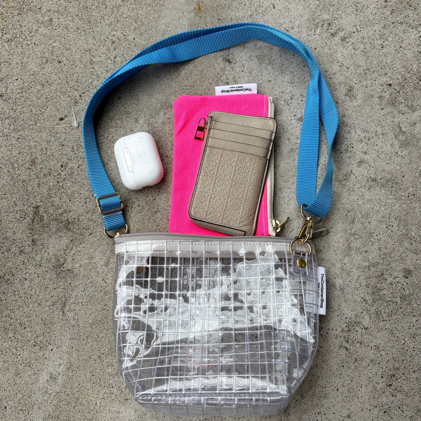 "Clear " Industrial Materials(Colorful Pochette )