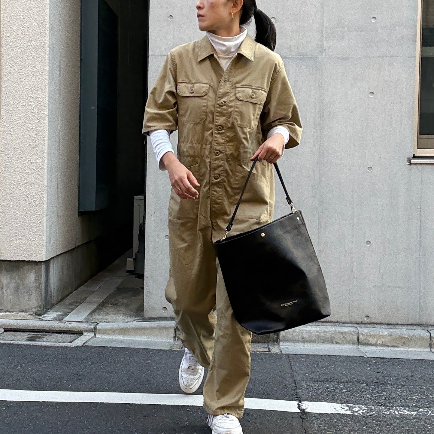 「軽くて拭ける」Coated PVC Camouflage（Shoulder BAG)