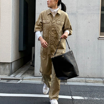 「軽くて拭ける」Coated PVC Camouflage（Shoulder BAG)