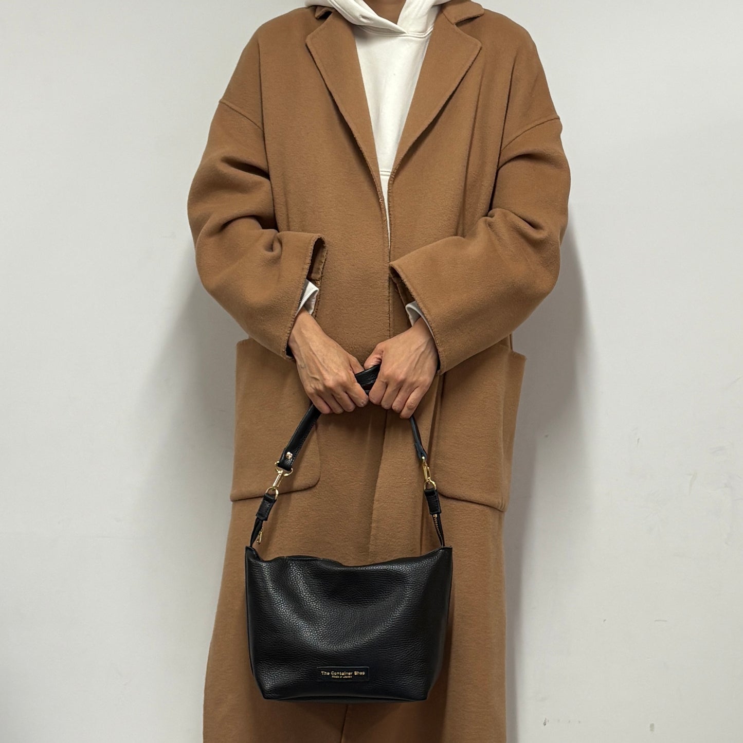 Cow Leather　3ways（Sholder Bag M) Black