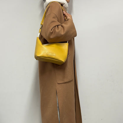 Cow Leather　3ways（Sholder Bag M) Curry