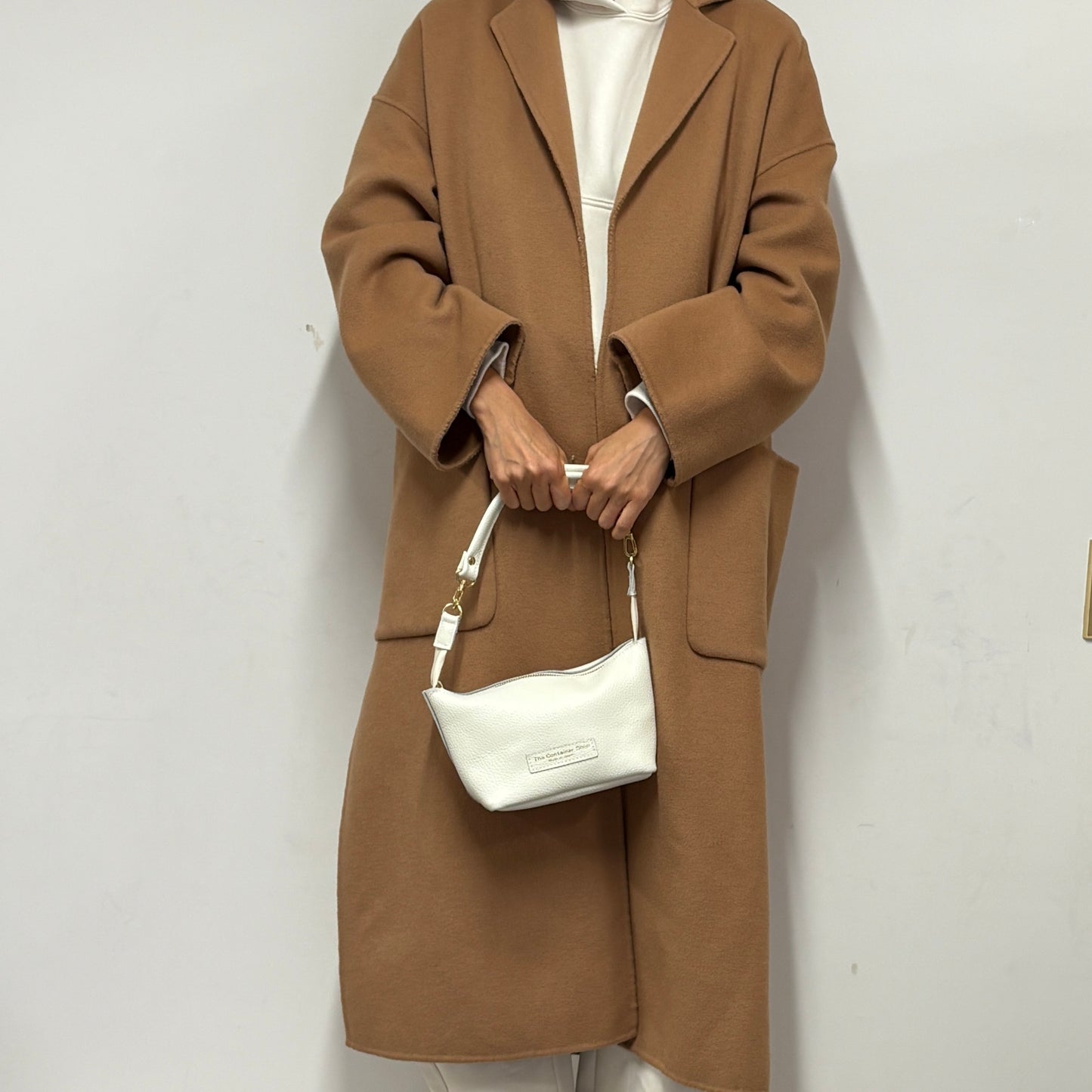 Cow Leather　3ways（Sholder Bag S) Bianco Candido