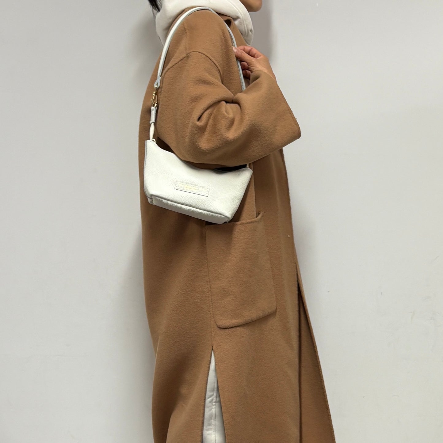 Cow Leather　3ways（Sholder Bag S) Bianco Candido