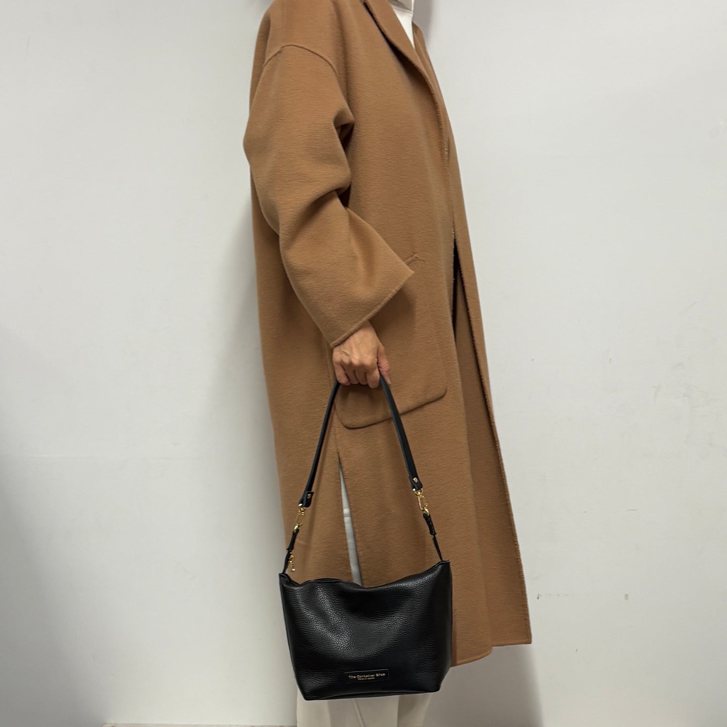 Cow Leather　3ways（Sholder Bag M) Black