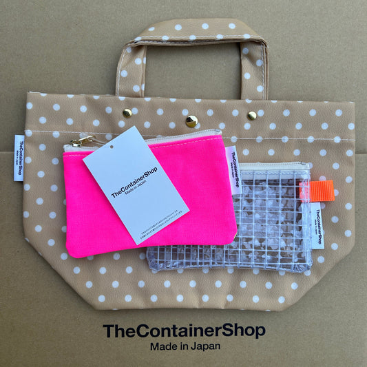 Until July 31st &lt;Dot Print&gt; (1 bag, 2 pouches)