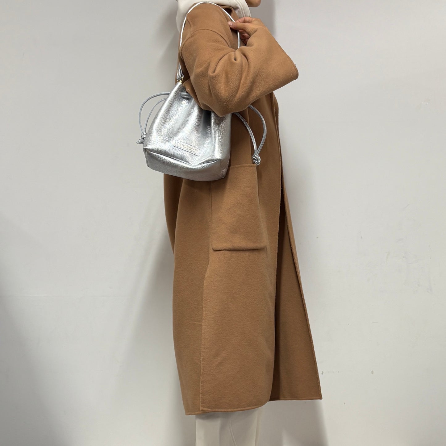 Cow Leather（Kinchaku）ARGENTO