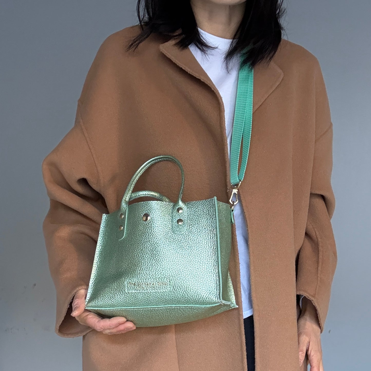 カラーが選べる「レザーボックス」（バッグ2点）コインケースおまけ付き