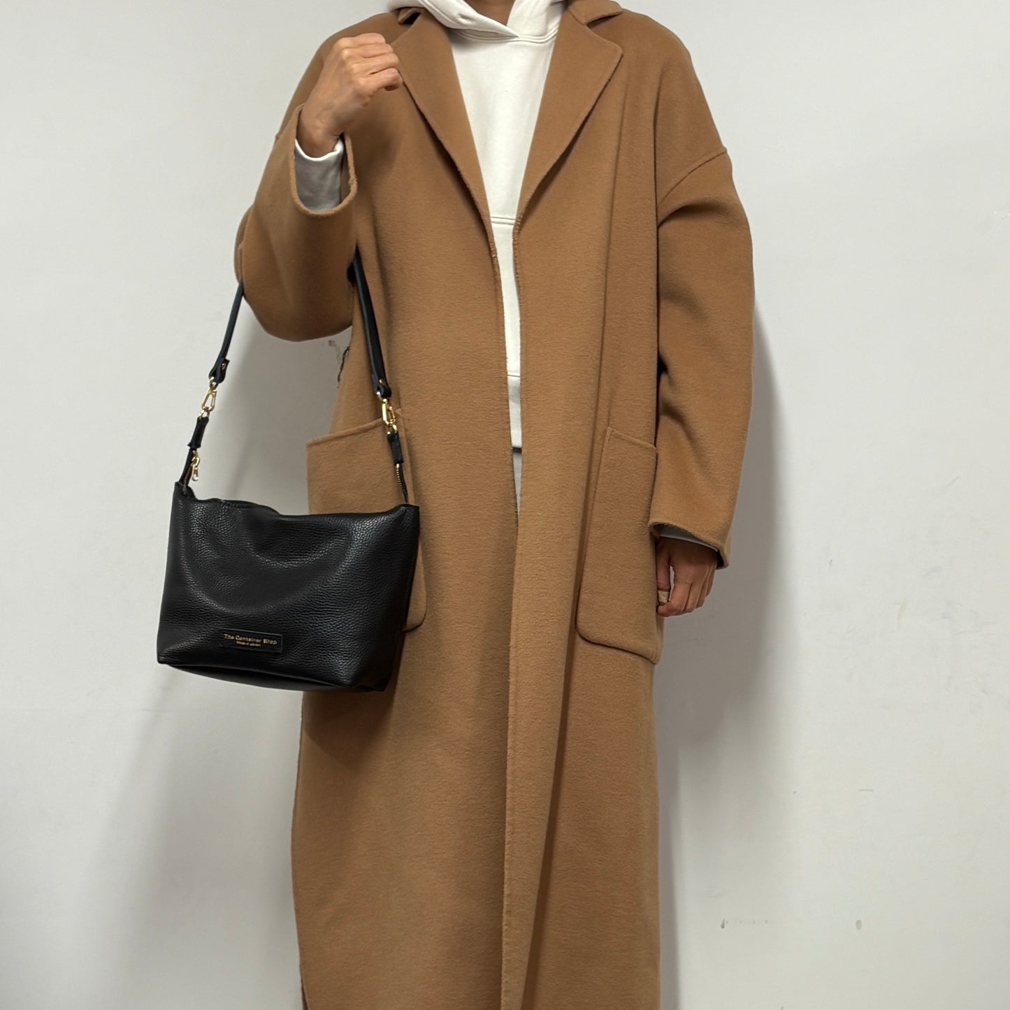 Cow Leather　3ways（Sholder Bag M) Black