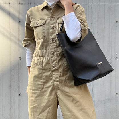 「軽くて拭ける」Coated PVC Camouflage（Shoulder BAG)