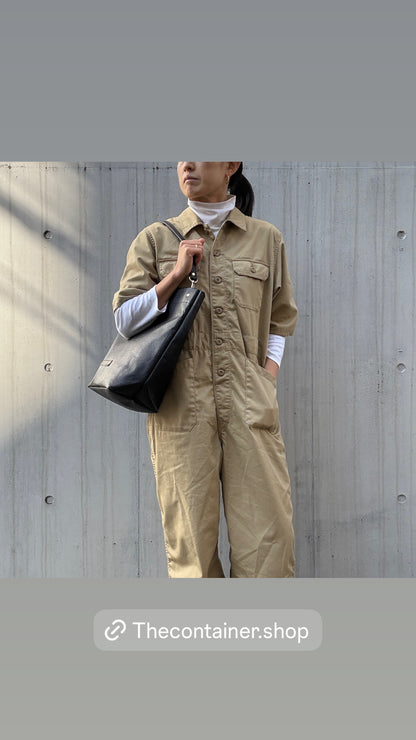 「軽くて拭ける」Coated PVC Camouflage（Shoulder BAG)