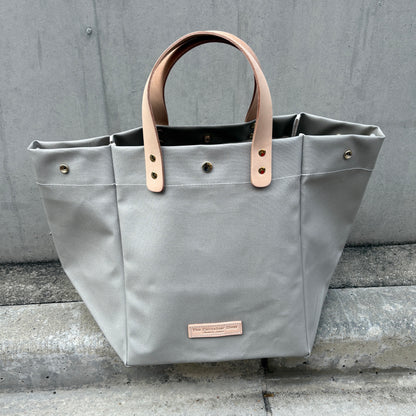 "Lightweight and easy to wipe" Coated PVC (SQL) SILVER GREY