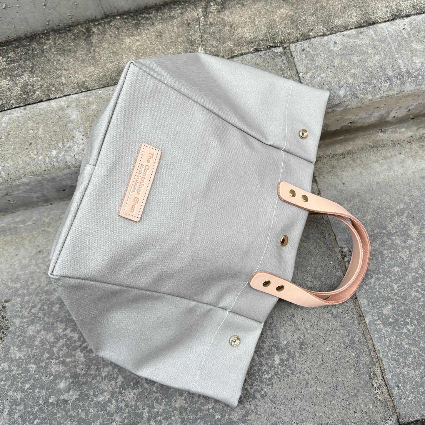 "Lightweight and easy to wipe" Coated PVC (SQ) SILVER GREY