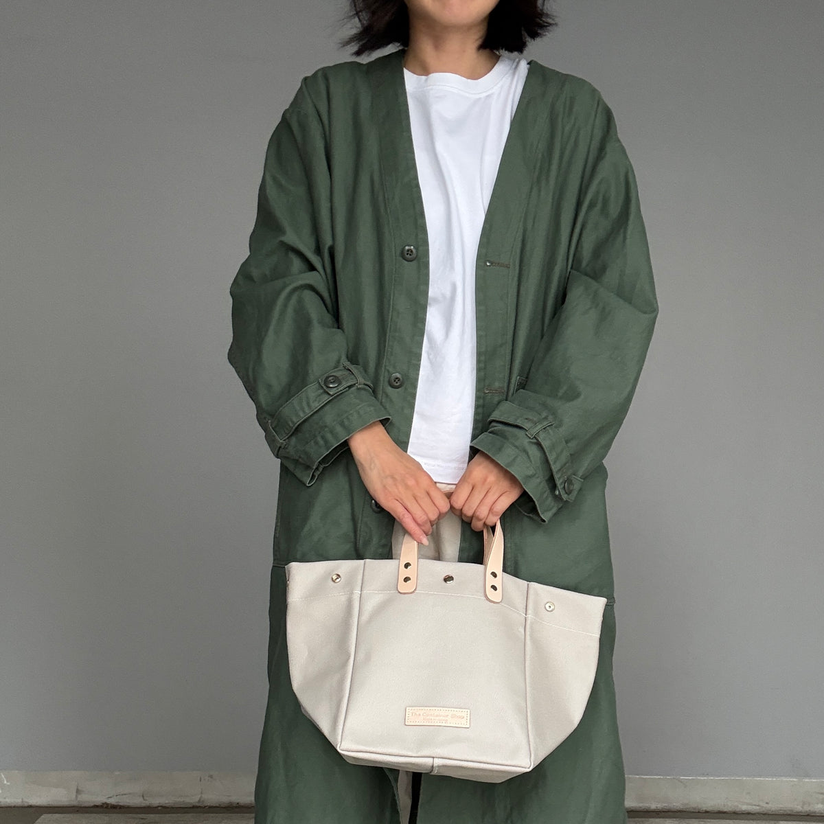 「軽くて拭ける」PVC加工（SQ） Silver Grey