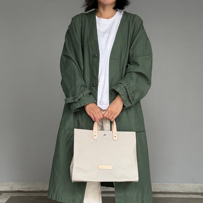 「軽くて拭ける」Coated PVC（レクタングル L）Silver Grey