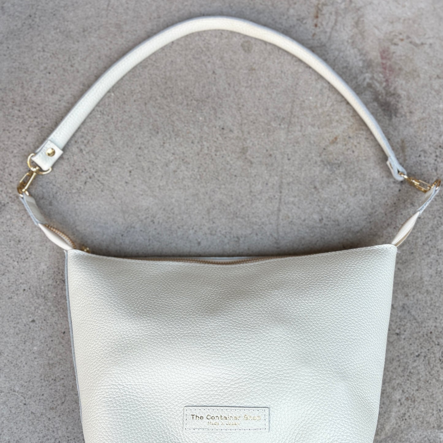 Cow Leather　3ways（Sholder Bag M) Bianco Candido