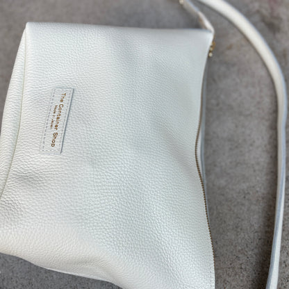 Cow Leather　3ways（Sholder Bag M) Bianco Candido
