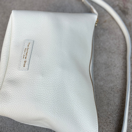 Cow Leather　3ways（Sholder Bag M) Bianco Candido