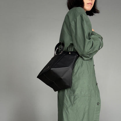 ＜数量限定＞「軽くて拭ける」Coated PVC（SQL）Black